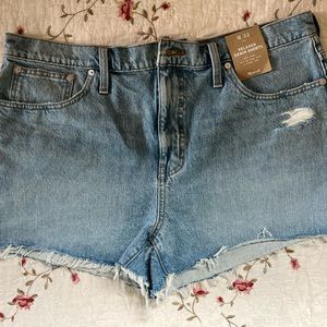 Madewell Jean shorts